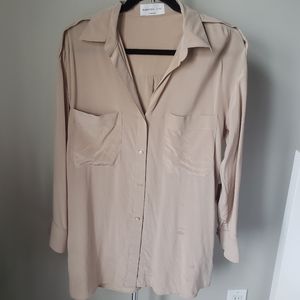 Babaton Women's Silk Blouse